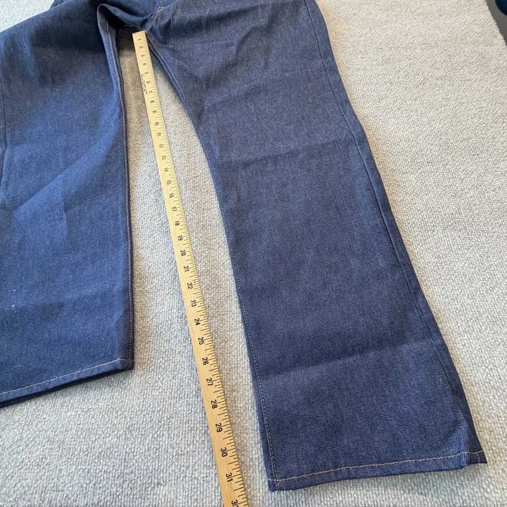 NWT Levis 501 Original Fit Mens Shrink- To- Fit Jeans‎ 42x32 Dark Blue Wash
